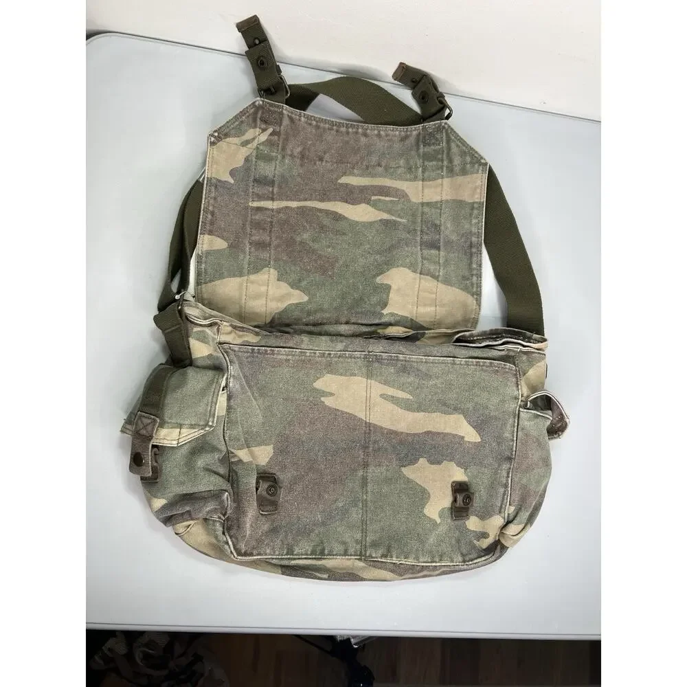 NWT Old Navy Woodland Camouflage Messenger Bag Y2K